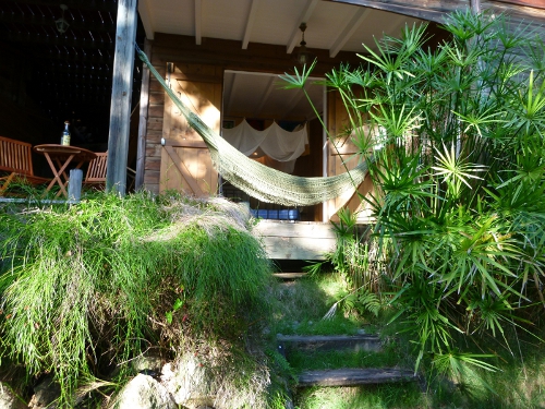 Jardins de cousinire - Chambre d'hte Guadeloupe - Bungalow - terrasse